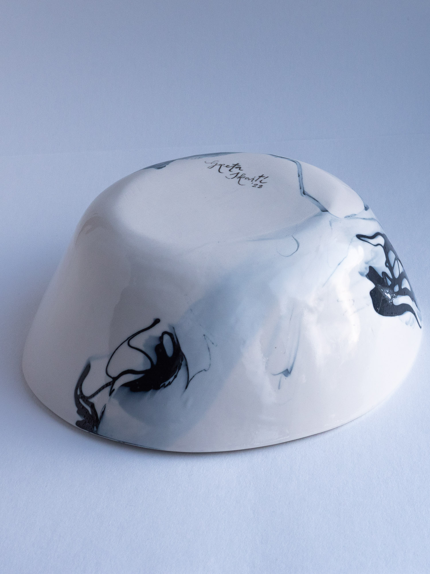 Studio Bowl 01 with diamond powered artistic interventions - Image 12