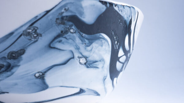 Studio Bowl 01 with diamond powered artistic interventions