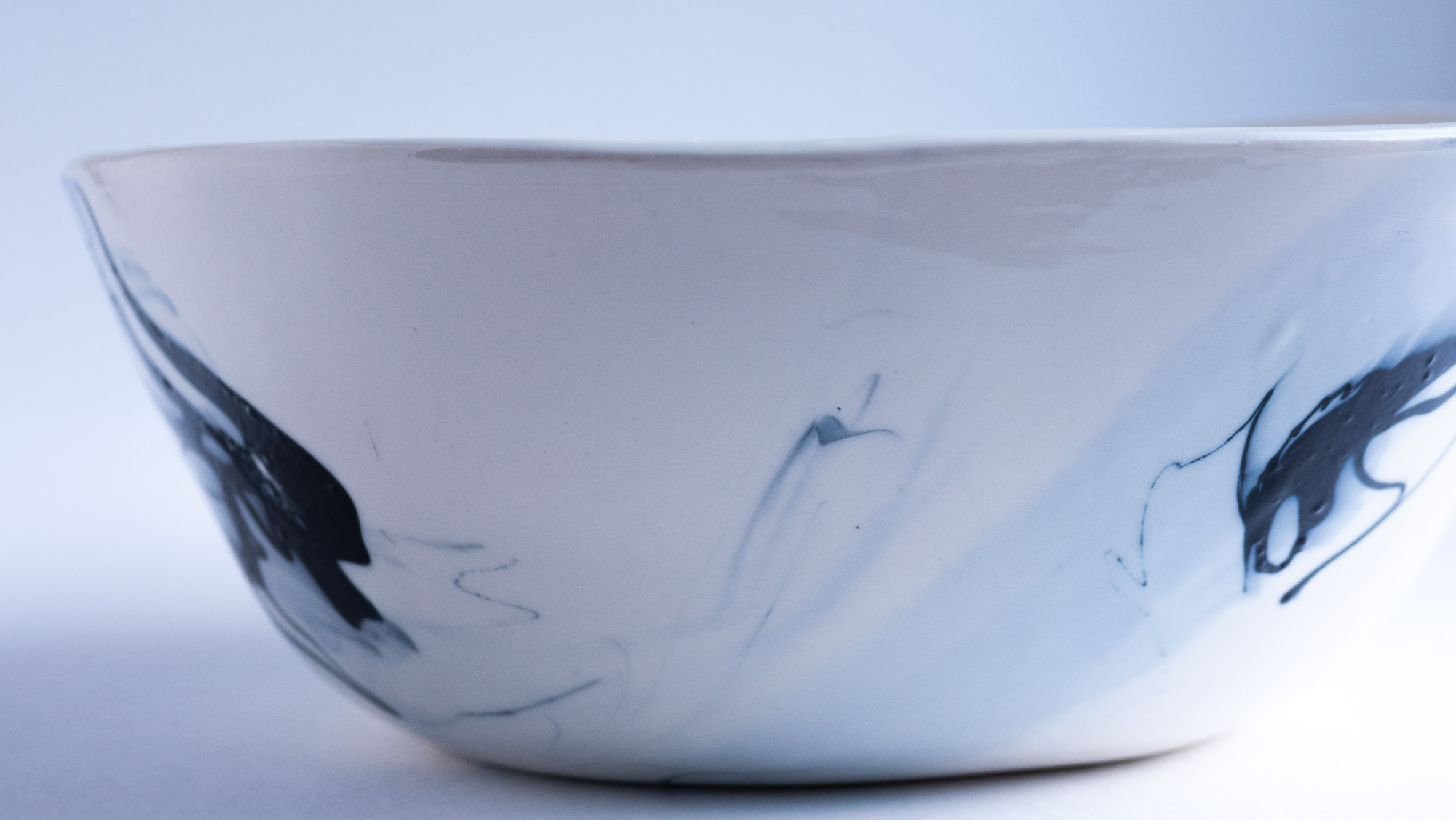 Studio Bowl 01 with diamond powered artistic interventions - Image 2