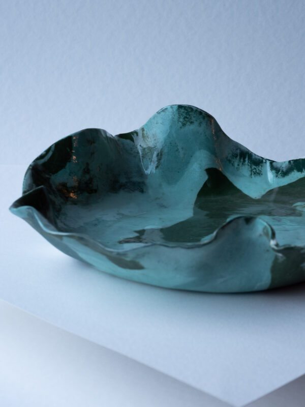 Paper Porcelain Display plate