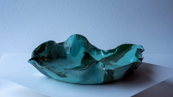 Paper Porcelain Display plate