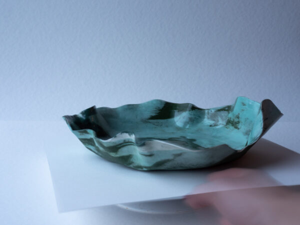 Paper Porcelain Display plate